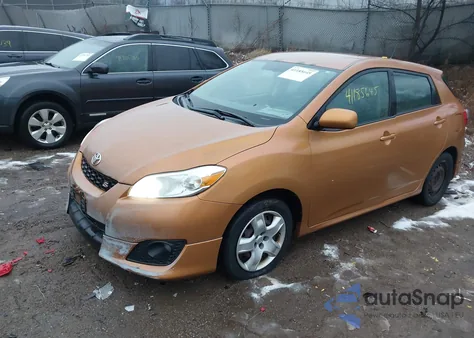 2009 Toyota Corolla Matrix S from USA, damaged, VIN 2T1KE40E89C020769